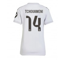 Real Madrid Aurelien Tchouameni #14 Koszulka Podstawowa damskie 2025-26 Krótki Rękaw